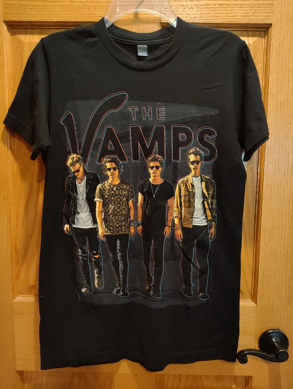 The Vamps 2015 North American Tour Black Graphic Concert Tee